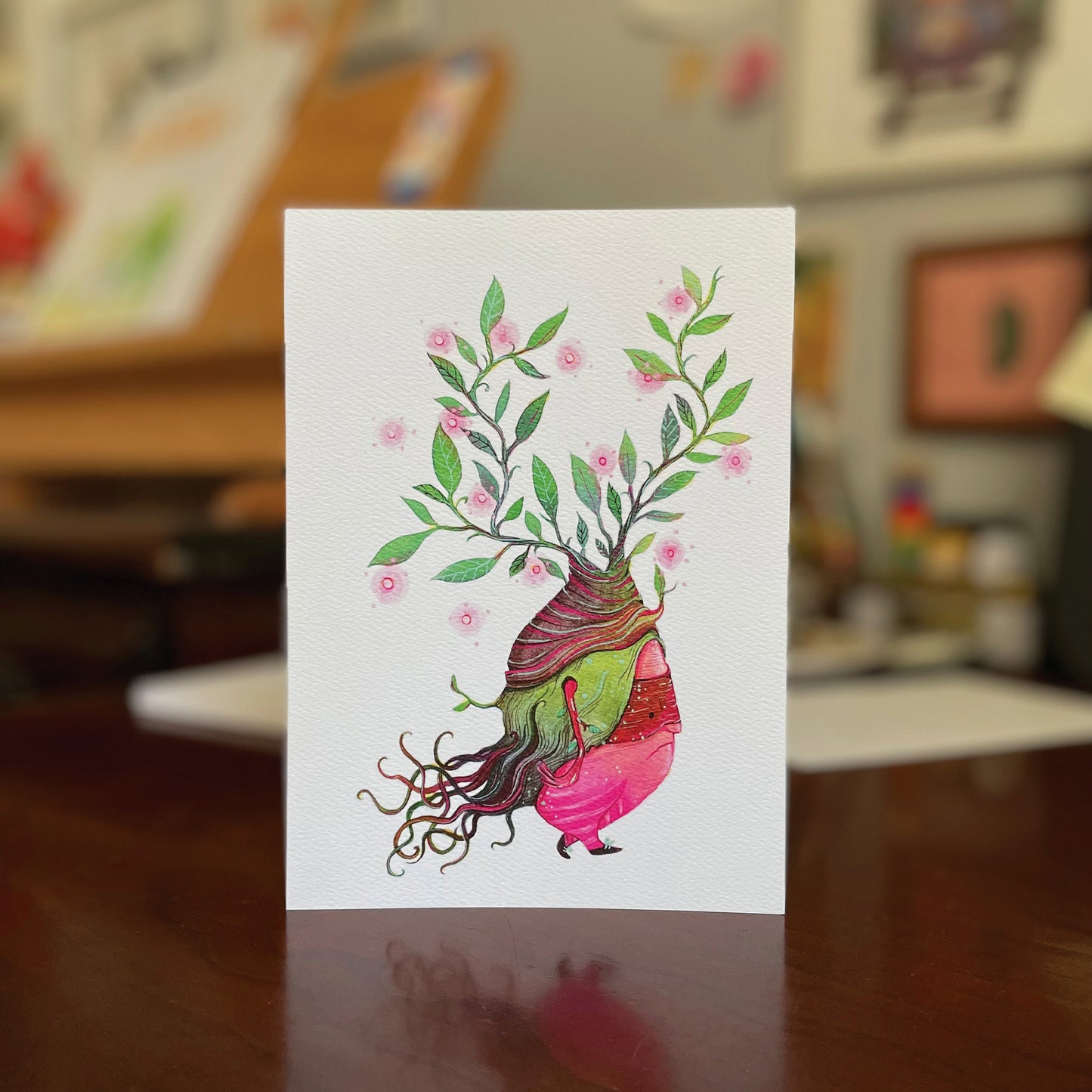 Forest Creature Greeting Card
