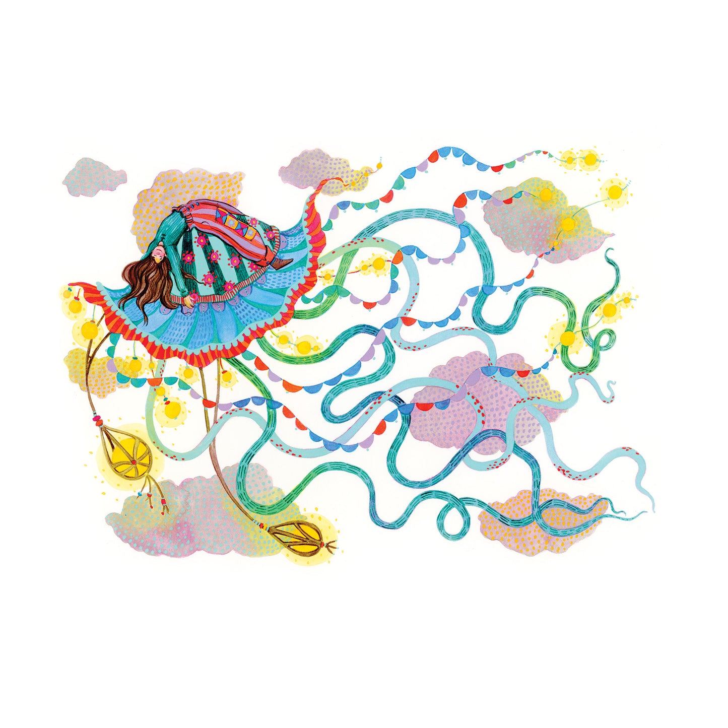 Starlight Jellyfish 8x10 Print
