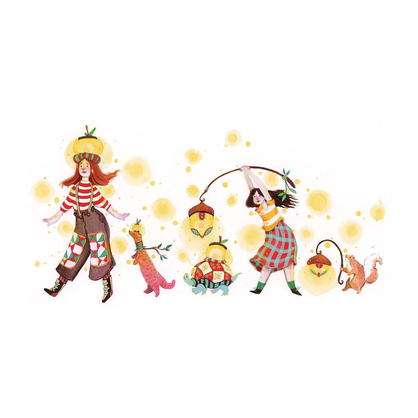 Lights and lantern parade 8x10 Print